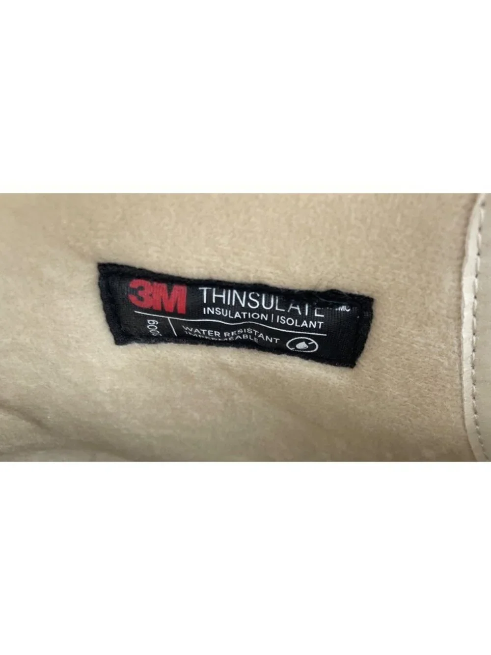 Falls Creek Anita Shearling Lined White Winter Boots Lace-Up Womens Size 9M - Picture 11 of 14